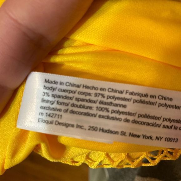 ELOQUII Cutout Crochet Dress Coverup size 24 NWT - Picture 7 of 10